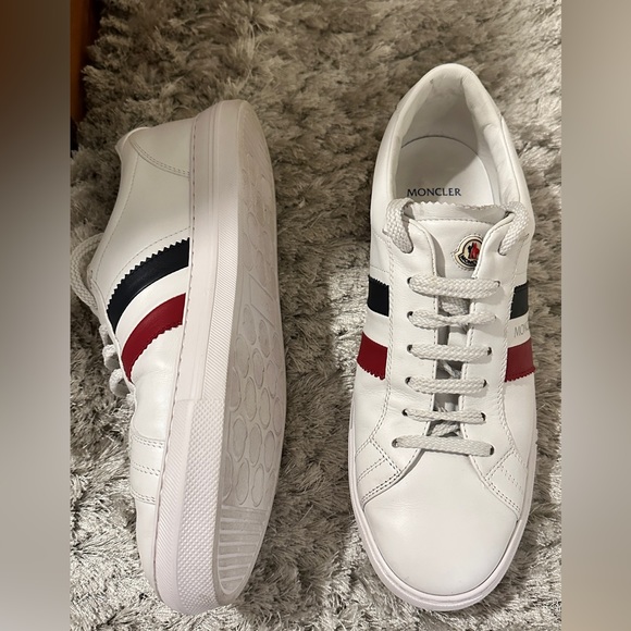 MONCLER Men New Monaco Sneakers Size 42 - Picture 4 of 6